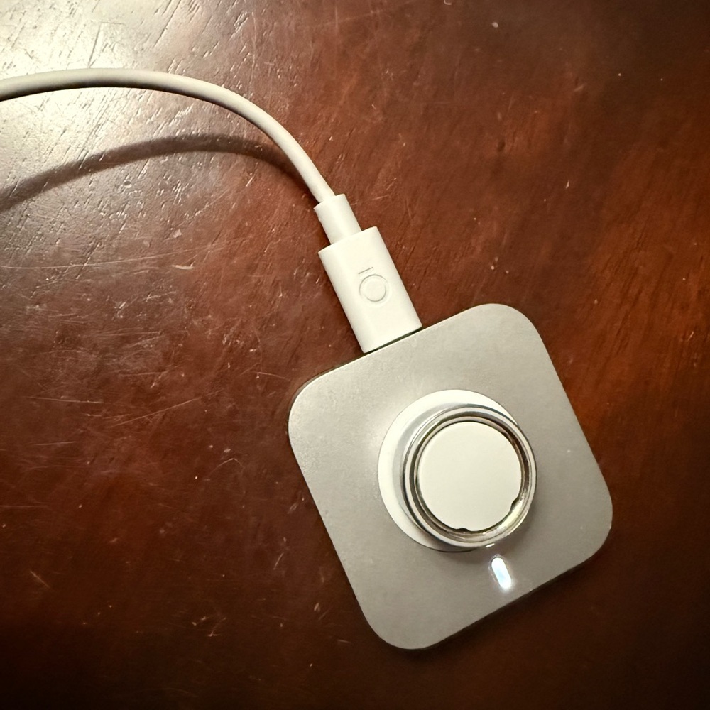 Oura 4 Silver Ring Size 8